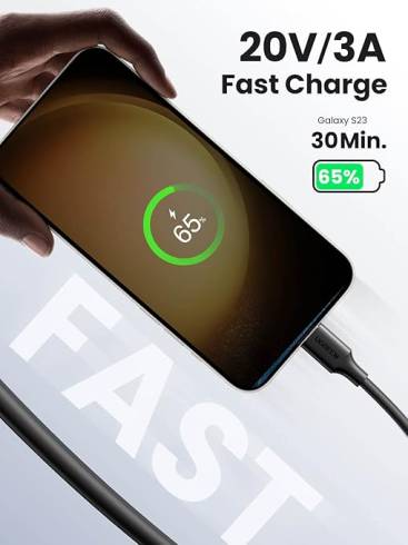 Кабел Ugreen US286 50997 USB-C/USB-C 3А
