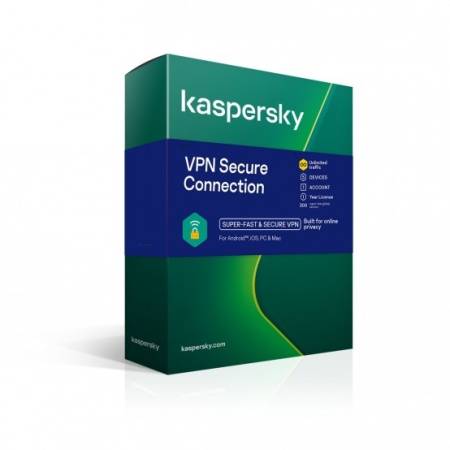 Kaspersky Secure Connection Eastern Europe Edition. 5-Device; 1-User 1 year Base Download Pack
