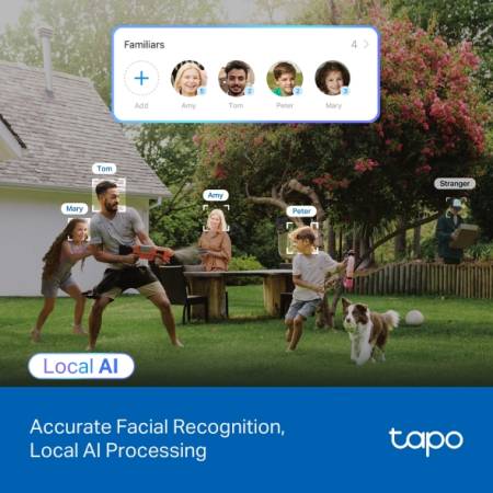 Външна охранителна камера TP-Link Tapo C560WS 4K 8MP панорамна