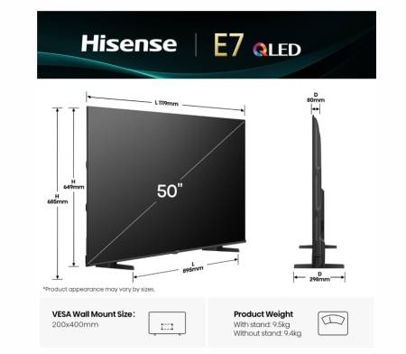 Hisense 50" E7Q