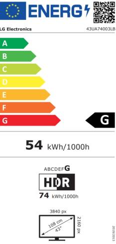 LG 43UA74003LB