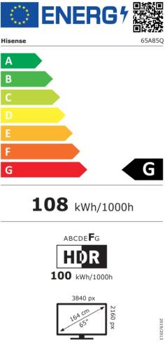 Hisense 65" A85Q