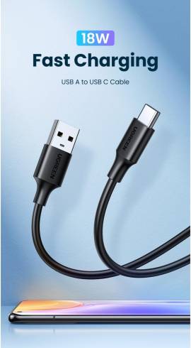 Кабел Ugreen - US287 (60116) USB-A / USB-C – 3A