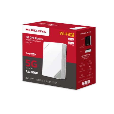 Безжичен двубандов рутер Mercusys MB520-5G 5G AX3000