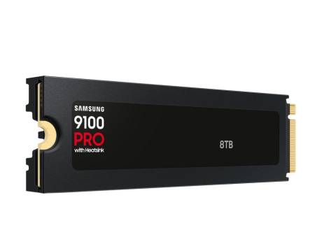 Samsung SSD 9100 PRO 8TB Heatsink PCIe 5.0 NVMe 2.0 M.2  up to 14 800 MB/s
