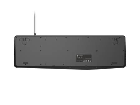 Natec Keyboard Nautilus SLIM US Layout Black