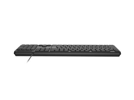 Natec Keyboard Nautilus SLIM US Layout Black