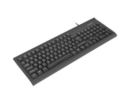 Natec Keyboard Moray US Layout With Id Card Reader Black