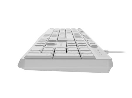 Natec Keyboard Nautilus US Layout White
