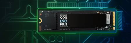 Твърд диск Samsung SSD 990 EVO MZ-V9S2T0BW Plus 2TB PCIe 4.0 NVMe 2.0