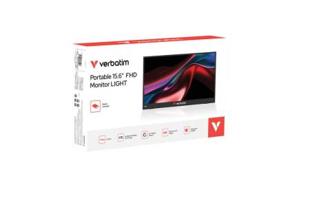 Verbatim Portable 15.6 FHD Monitor LIGHT
