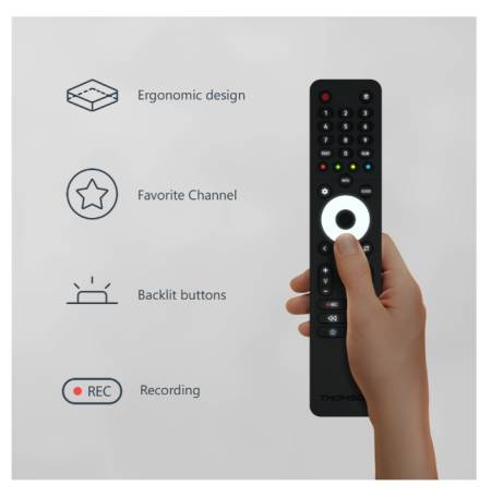 Thomson 32"HD Easy TV; 1366 x 768 (HD)