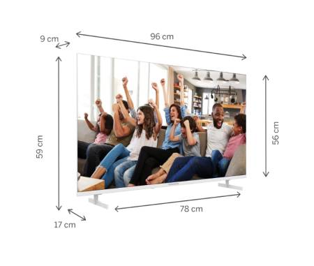 Thomson 43" UHD Google TV; 3840 x 2160 (4K UHD)
