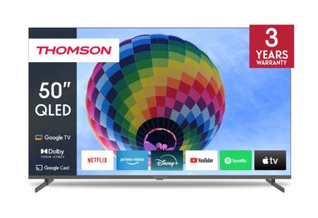 Thomson 50" QLED Google TV; 3840 x 2160 (4K UHD)