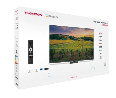 Thomson 65" QLED Google TV; 3840 x 2160 (4K UHD)