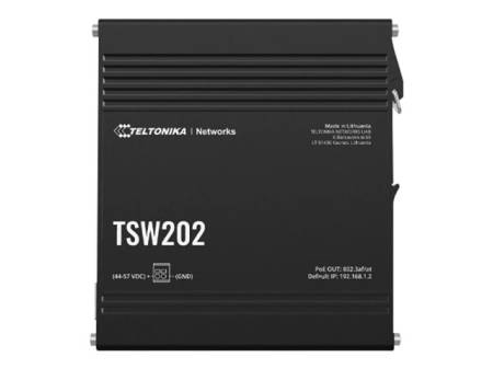 TELTONIKA NETWORKS TSW202 Layer2/L3 Managed PoE+ and SFP Ethernet switch
