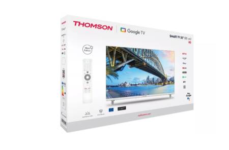 Thomson 32" HD Google TV; 1366 x 768 (HD)