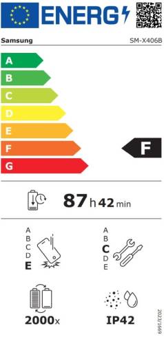 Samsung SM-X406 Galaxy Tab S10 Lite 5G 10.9" 6GB RAM 128GB Silver