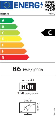 Hisense 85" U8Q