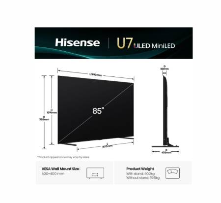 Hisense 85"U7Q