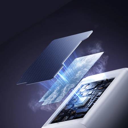 Зарядно устройство Baseus EnerFill FE11 2× USB-C / USB-A 100W  – бяло