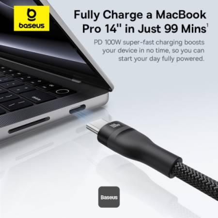 Кабел Baseus Flash Series Type-C към 3x USB-C
