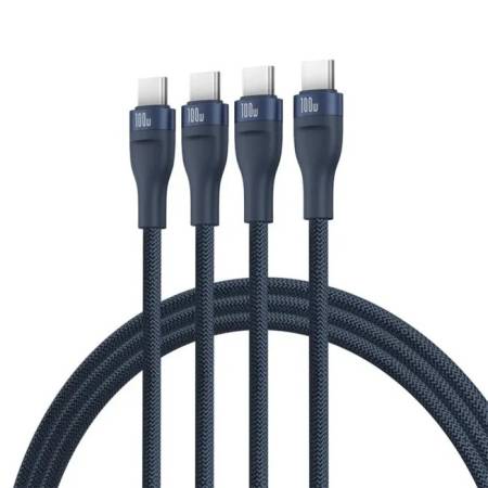 Кабел Baseus Flash Series Type-C към 3x USB-C
