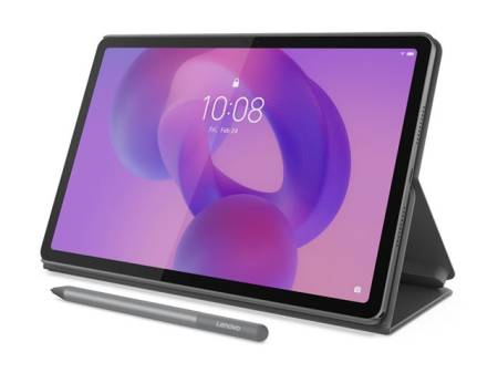 LENOVO Idea Tab WiFi MediaTek Dimensity 6300 2.4GHz 11inch 2.5k 90Hz 8GB DDR4x 128GB UFS Android 15 Luna Grey + Pen & Folio Case
