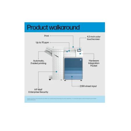 HP LaserJet Enterprise 8501x+ Printer