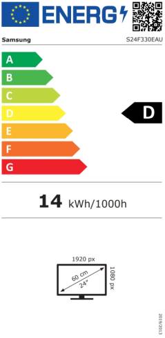 Samsung 24F330 24" VA LED 1920x1080 5ms 100Hz 250cd/m2 HDMI Black