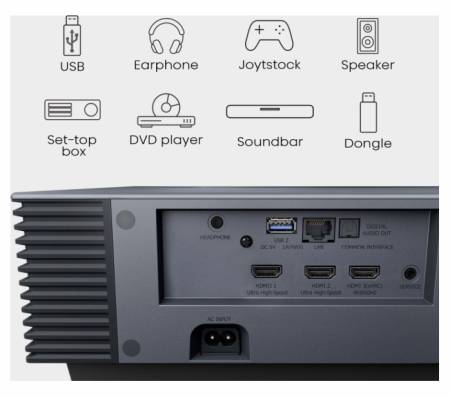 Hisense projector PX3-PRO Home Cinema