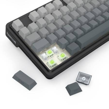 Bluetooth и безжична механична геймърска клавиатура Redragon Ucal Pro K673SP-RGB-PRO