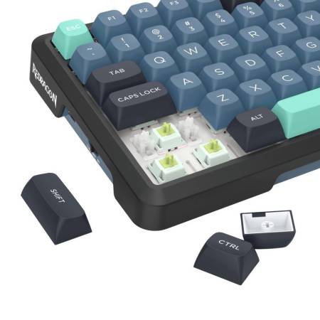 Bluetooth и безжична механична геймърска клавиатура Redragon Behemoth Pro K724SP-RGB-PRO