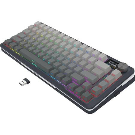Bluetooth и безжична механична геймърска клавиатура Redragon Behemoth Pro K724SP-RGB-PRO