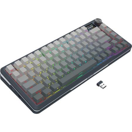 Bluetooth и безжична механична геймърска клавиатура Redragon Behemoth Pro K724SP-RGB-PRO