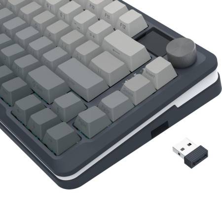 Bluetooth и безжична механична геймърска клавиатура Redragon Behemoth Pro K724SP-RGB-PRO