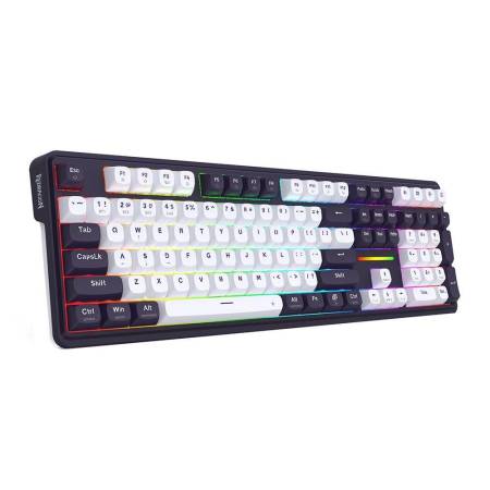 Bluetooth и безжична механична геймърска клавиатура Redragon Antonium Pro 108 K745WB-RGB-PRO