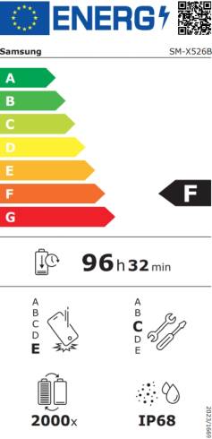 Samsung SM-X520 Galaxy Tab S10 FE WiFi 10.9" 8GB RAM 128GB Grey