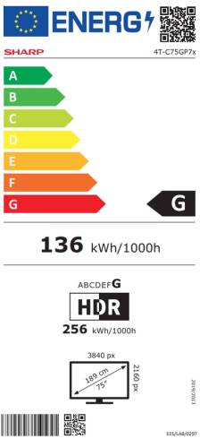 Sharp 75GP7265E