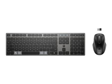 HP 725 Multi-Device Rechargeable Wireless Keyboard and Mouse Combo EURO (EU)