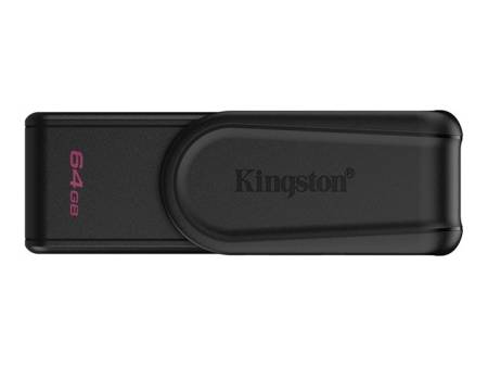 KINGSTON 64GB Portable USB 3.2 Gen 1 DataTraveler Exodia S Black/Black