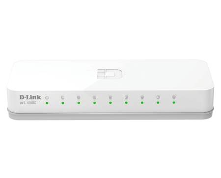 D-Link 8-Port Fast Ethernet Unmanaged Desktop Switch