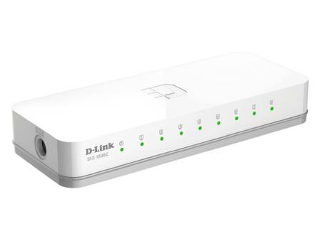 D-Link 8-Port Fast Ethernet Unmanaged Desktop Switch
