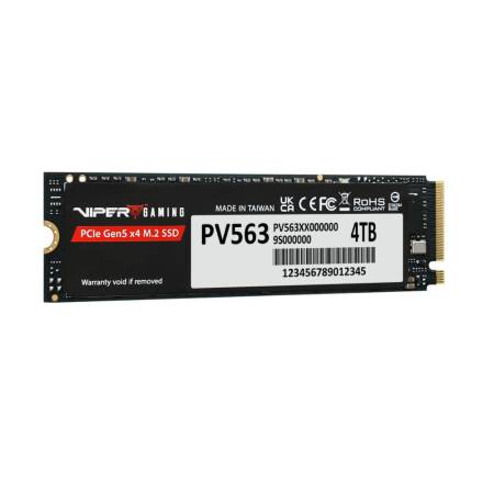Patriot Viper PV563 4TB M.2 2280 PCIe Gen5 x4 SSD