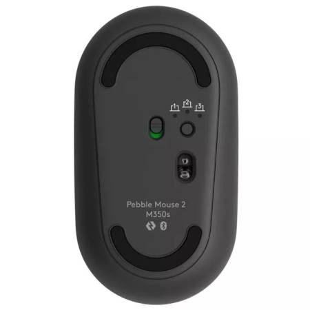 Bluetooth мишка - Logitech M350S Pebble 2 - TONAL GRAPHITE