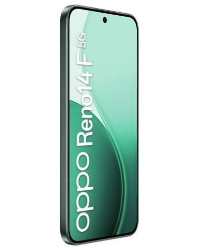 Мобилен телефон Oppo Reno 14 F Luminous Green 8+256GB
