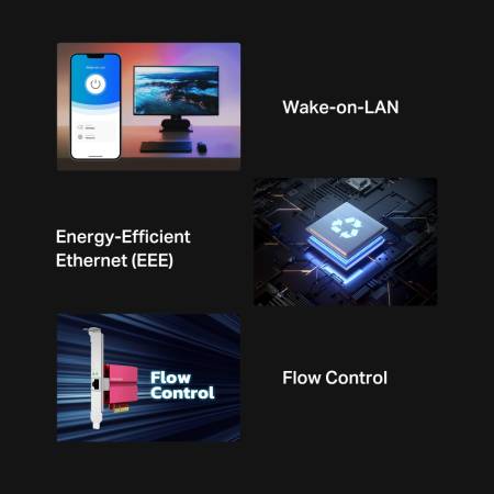 10 Gigabit PCle мрежов адаптер Mercusys MA510E