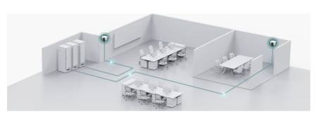 20-портов гигабитов лесно управляем комутатор TP-Link Omada ES220GP с 16 PoE+ порта