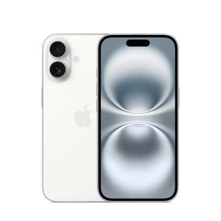 Мобилен телефон Apple iPhone 16 128GB White