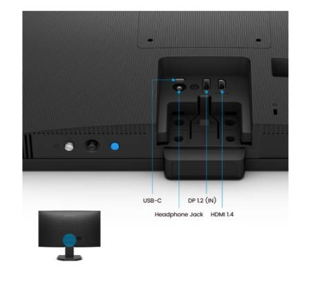 BenQ GW2490C 23.8W WORK &&nbsp; ENTERTAINMENT DISPLAY GW2490C BLACK